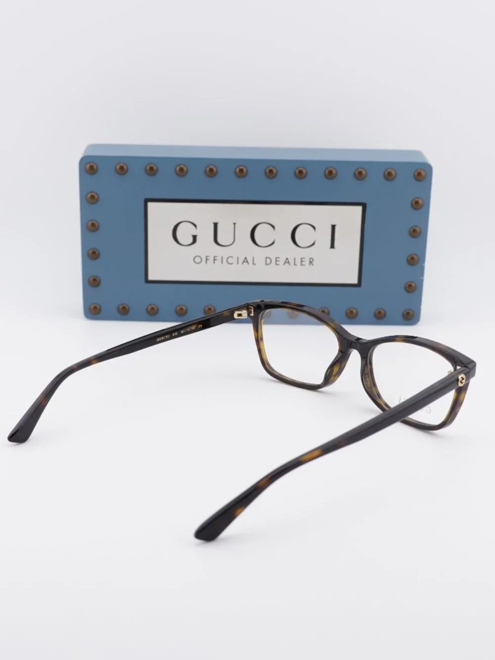 Gucci GG0613O 002 Rectangle Eyeglasses 52mm - Havana
